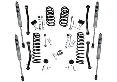 Superlift - Superlift K176F 4" Suspension Lift Kit w/Fox Shocks for 18-20 Jeep JL 4WD 4DR