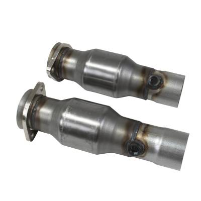 BBK Performance Parts - BBK Performance High Flow Mid-Pipes w/Cats 16-18 Camaro 6.2L 40441