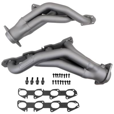 BBK Performance Parts - BBK Performance 4019 1.875" Shorty Headers Chrome for Dodge 6.4L