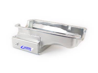 Canton - Canton Racing 15-630S 12" Wide Front Sump Road Race 14ga Oil Pan Ford 289-302