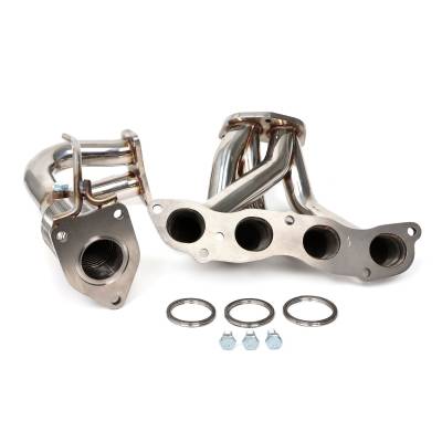 DC Sports - DC Sports HHS5022 Polished Stainless Steel Headers for 03-07 Honda Accord 2.4L