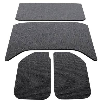 Design Engineering - Design Engineering 50137 Boom Mat Sound Deadening Headliner 4 Piece Kit Black