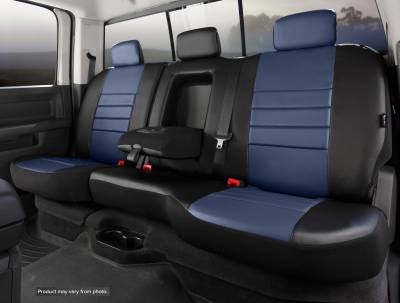 FIA - FIA SL62-39 BLUE SL REAR 60/40 Seat Cover for 15-21 F150/17-21 F250/F350 Crew