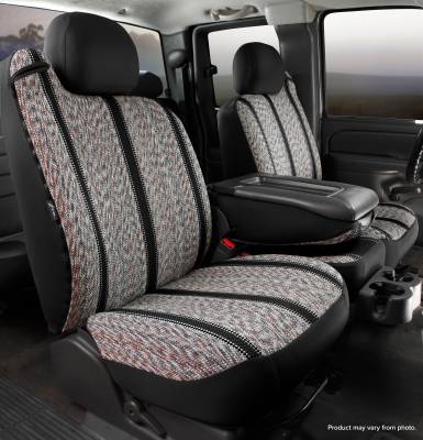 FIA - FIA TR48-9 Black TR Front 40/20/40 Seat Cover for 99-02 Silverado/Sierra