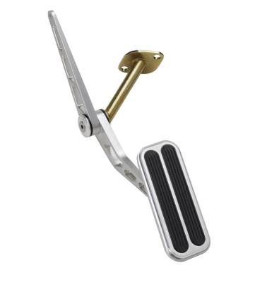 Lokar - Lokar BAG-6096 Billet Aluminum Throttle Pedal Assembly 67-69 Camaro/Firebird