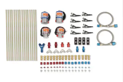 NOS/Nitrous Oxide System - NOS 02462-S-ENOS Pro Shot Fogger Custom Nitrous Plumbing Kit