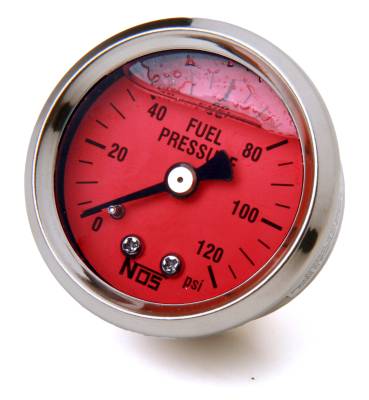 NOS/Nitrous Oxide System - NOS 15907NOS Fuel Pressure Gauge EFI