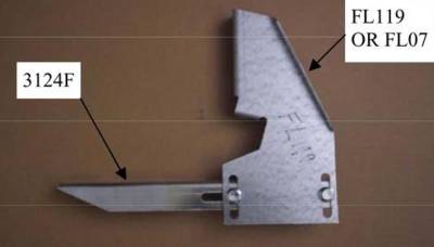 Owens Products - Owens 10-1049 TranSender Running Board Bracket Kit