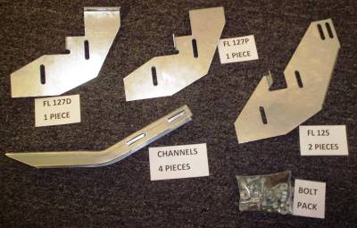Owens Products - Owens 10-1023 GlaStep Custom Running Board Bracket Kit for Routan/Caravan/T&C