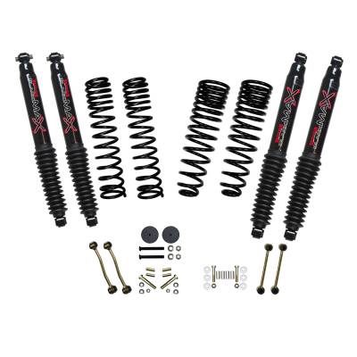 Skyjacker - Skyjacker G251PBLT 2.5/1" Lift Kit w/Black Max Shocks for 20+ Jeep Gladiator JT
