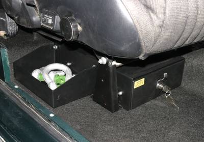 Tuffy Security Products - Tuffy Security Products 256-01 Underseat Drawer for 66-77 Ford Bronco