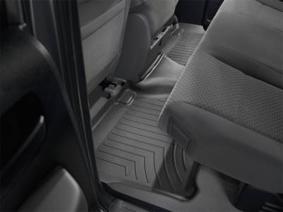 Weathertech - WeatherTech 440932 Rear FloorLiner DigitalFit Floor Mats Black