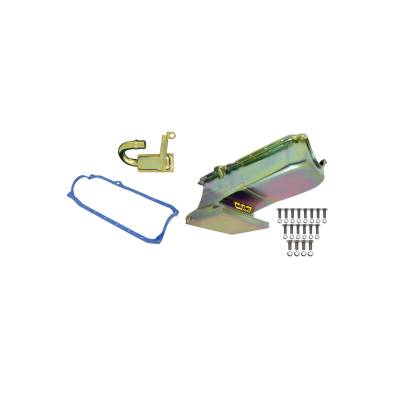 Weiand - Weiand 5023WND Drag Racing Oil Pan for 62-67 Chevy II 283/327