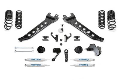 Fabtech - Fabtech K3180 Radius Arm Lift System for 19-22 RAM 2500/3500 6.4-6.7