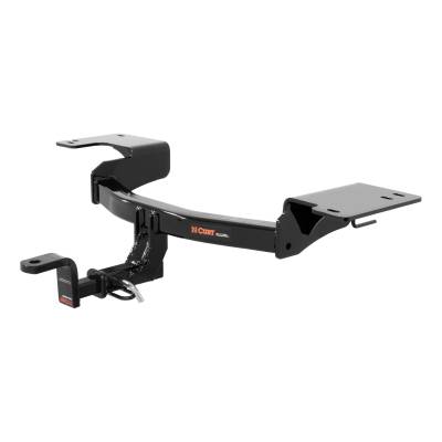 CURT - CURT 113473 Class-1 Trailer Hitch 1.25" Ball Mount for Select Fiat 500