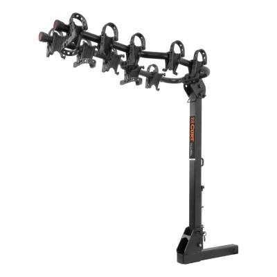 CURT - CURT 18065 Premium Hitch-Mounted Bike Rack 5 Bikes 2" Shank