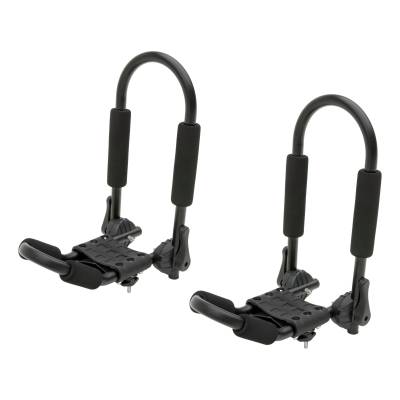 CURT - CURT 18320 Adjustable Aluminum Roof Rack Kayak Holders