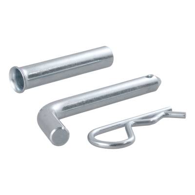 CURT - CURT 21502 1/2" Hitch Pin w/5/8" Adapter 1-1/4" Or 2" Receiver Zinc Packaged