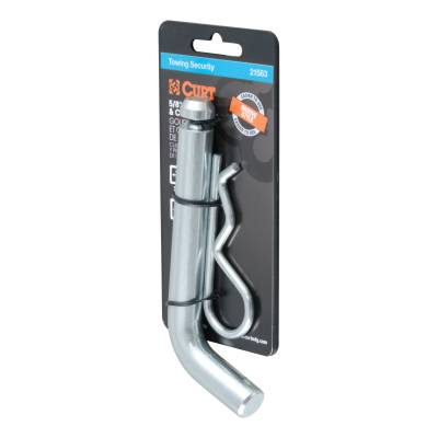 CURT - CURT 21583 5/8" Hitch Pin w/Groove 2" Or 2.5" Receiver Zinc Packaged
