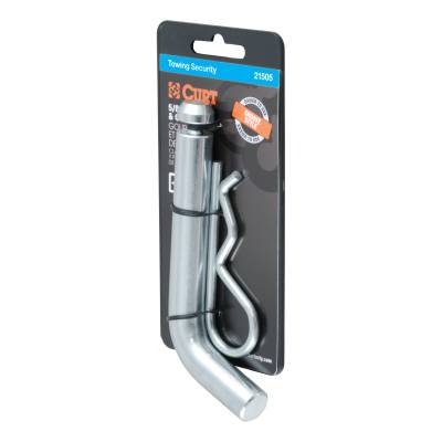 CURT - CURT 21505 5/8" Hitch Pin w/Groove 2" Receiver Zinc Packaged