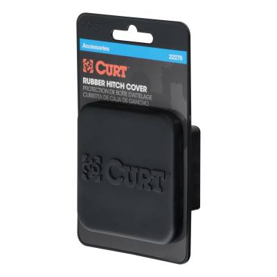 CURT - CURT 22276 2" Rubber Hitch Tube Cover Packaged