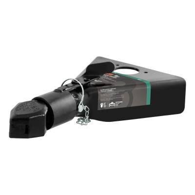 CURT - CURT 25217 2" A-Frame Coupler w/Sleeve-Lock 7000 lbs Black