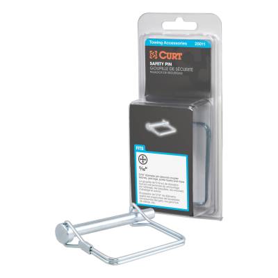 CURT - CURT 25011 5/16" Safety Pin 3" Pin Length Packaged