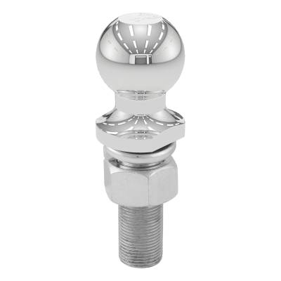 CURT - CURT 40017 1-7/8" Trailer Ball 1" x 3" Shank 3500 lbs Chrome