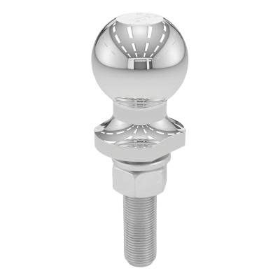 CURT - CURT 40019 2" Trailer Ball 3/4" x 3" Shank 3500 lbs Chrome