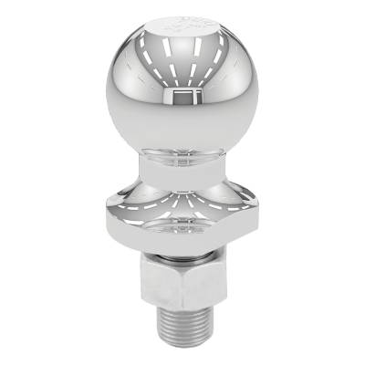 CURT - CURT 40001 1-7/8" Trailer Ball 3/4" x 1-5/8" Shank 2000 lbs Chrome