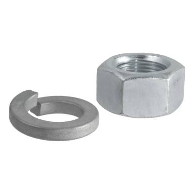 CURT - CURT 40104 Replacement Trailer Ball Nut & Washer for 1" Shank