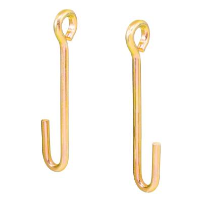 CURT - CURT 48551 Replacement SecureLatch Trailer Safety Chain Holder Hooks 2-Pack