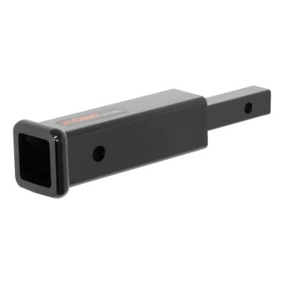 CURT - CURT 45790 Receiver Tube Adapter 1.25" To 2" Shank Not for Towing 6.25" Length