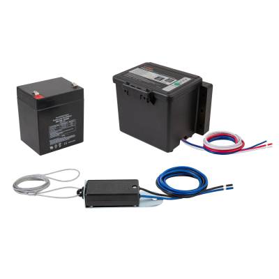 CURT - CURT 52044 Push-to-Test Breakaway Kit w/Top-Load Battery