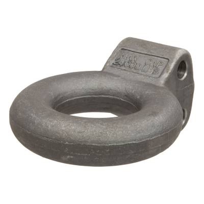 CURT - CURT 48660 Channel-Style Lunette Ring 24000 lbs 3" I.D. Raw