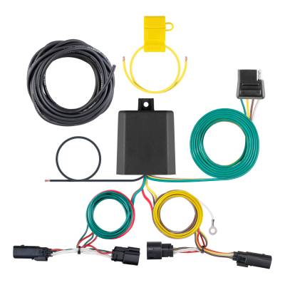 CURT - CURT 56419 Custom Wiring Harness 4-Way Flat Output for 19-20 Chevrolet Trax