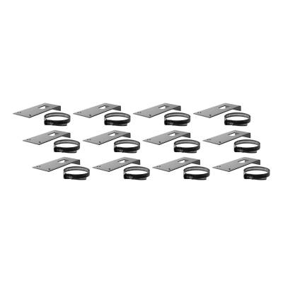 CURT - CURT 57201 Connector Bracket Mounts for 7-Way Brackets 12-Pack