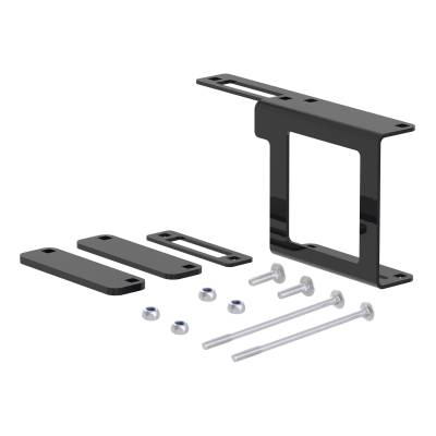 CURT - CURT 58001 Easy-Mount Wiring Bracket for 4 Or 5-Way Flat 2" Receiver