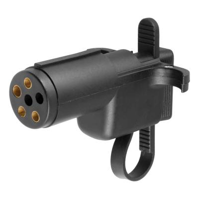 CURT - CURT 57627 6-Way Round To 4-Way Flat Wiring Adapter