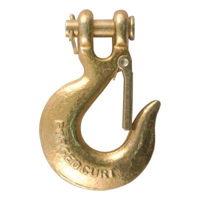 CURT - CURT 81550 5/16" Safety Latch Clevis Hook 14000 lbs 3/8" Pin