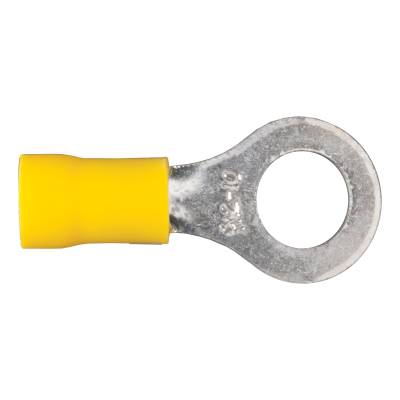 CURT - CURT 59556 Ring Terminals 12-10 Wire Gauge 5/16" Stud Size 100-Pack