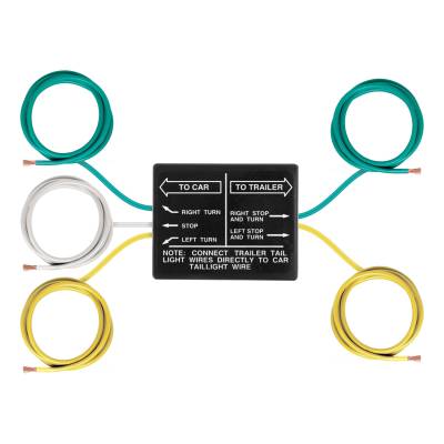 CURT - CURT 58240 Non-Powered 3-to-2-Wire Taillight Converter Bulk