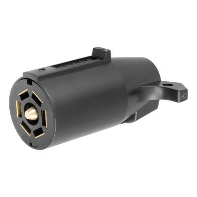 CURT - CURT 58140 7-Way Round RV Blade Wiring Connector