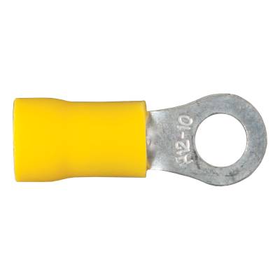 CURT - CURT 59531 Ring Terminals 12-10 Wire Gauge #10 Stud Size 100-Pack