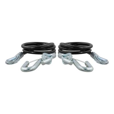 CURT - CURT 80151 Nylon Coated Safety Cable