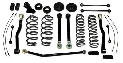Tuff Country - Tuff Country 44000 4" Suspension Lift Kit for 07-18 Jeep Wrangler JK 4DR