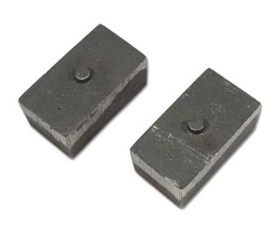 Tuff Country - Tuff Country 79002 2" Lift Blocks 2.5" Width Non-Tapered Pair