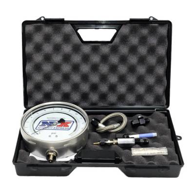 Nitrous Express - Nitrous Express 15529 NX Master Flo-Check Fuel Pressure Tester w/6" Gauge