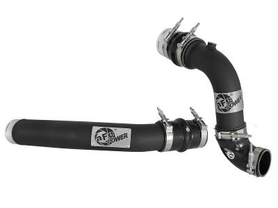 aFe Power - aFe 46-20314-B 3" Aluminum Hot/Cold Charge Pipe Kit Black for 17-22 F250/F350