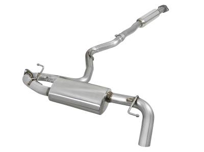 aFe Power - aFe 49-36803 2.5" SS Cat-Back Exhaust for 18-23 Subaru Crosstrek 2.0/2.5L